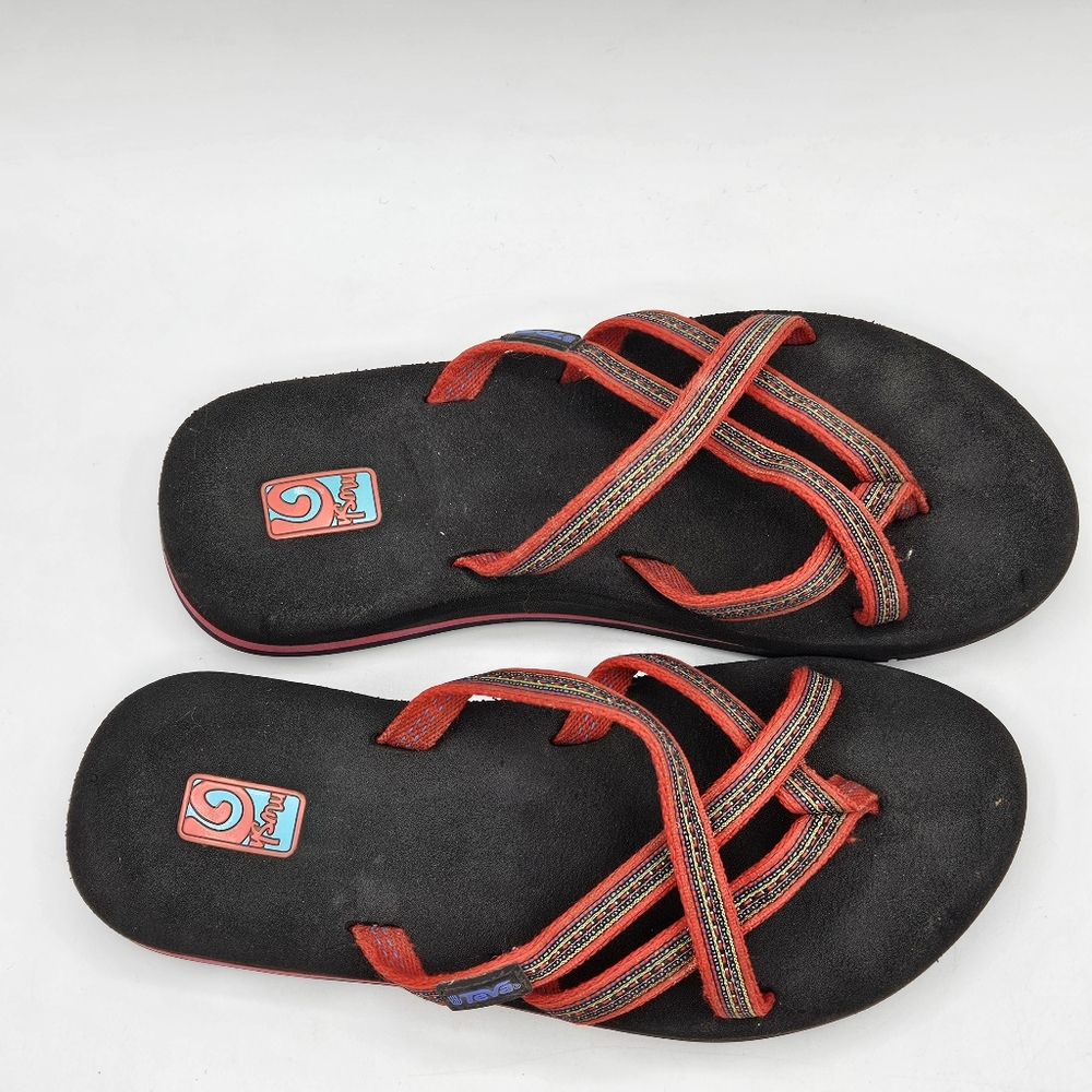 Teva Women's Olowahu Flip Flops -size 6 - Picture 4 of 15